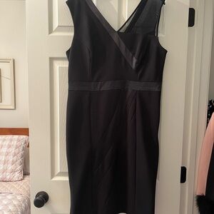 Elegant Black Sleeveless Dress